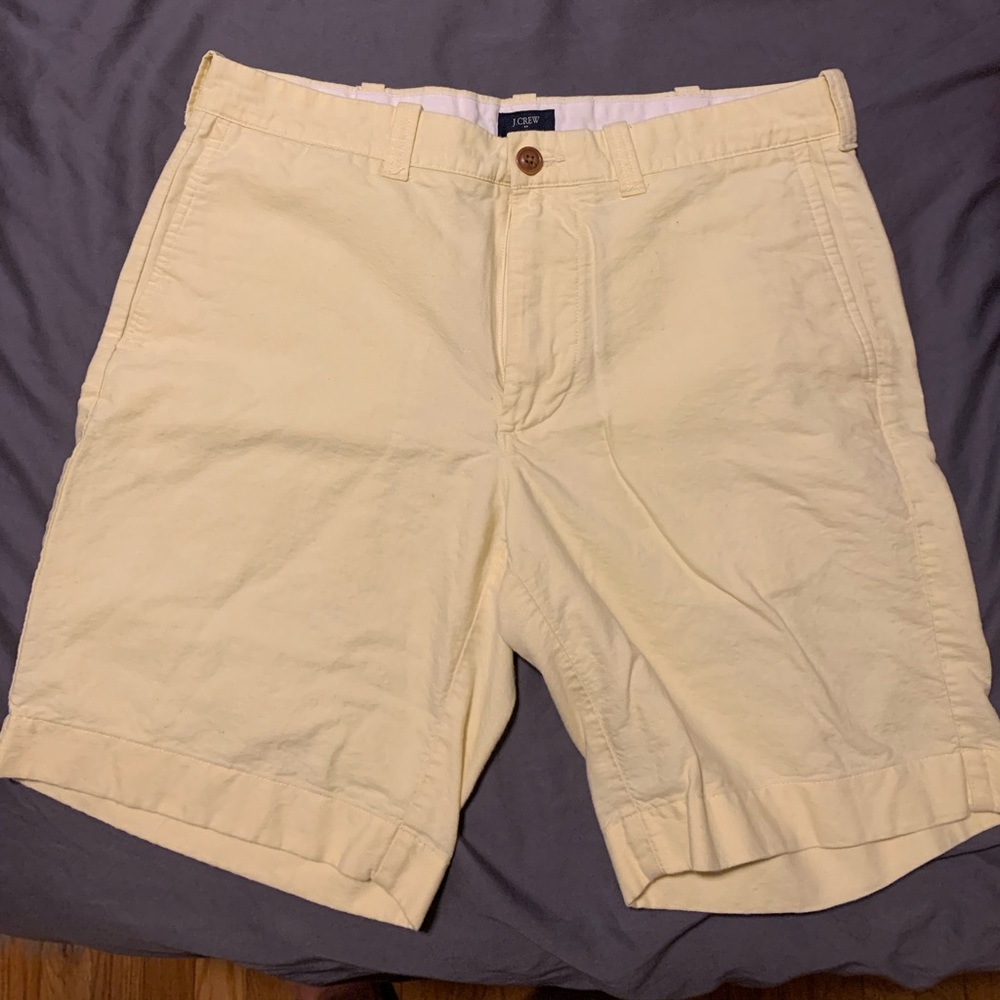 Yellow J Crew short